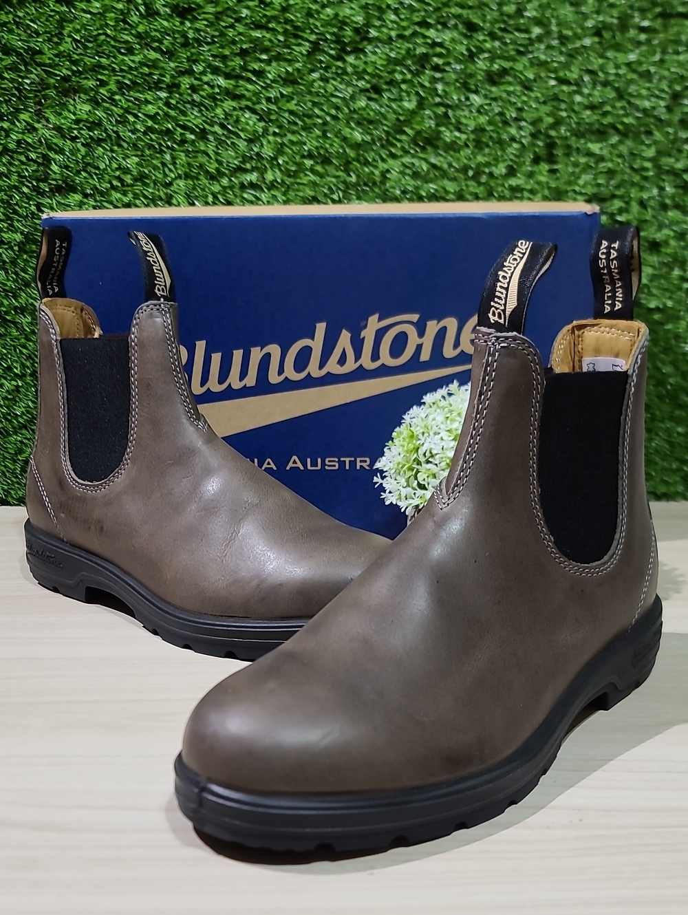 Blundstone 1469 Classic's Chelsea Boots - Steel Grey US Men's 8/AUS 7 New